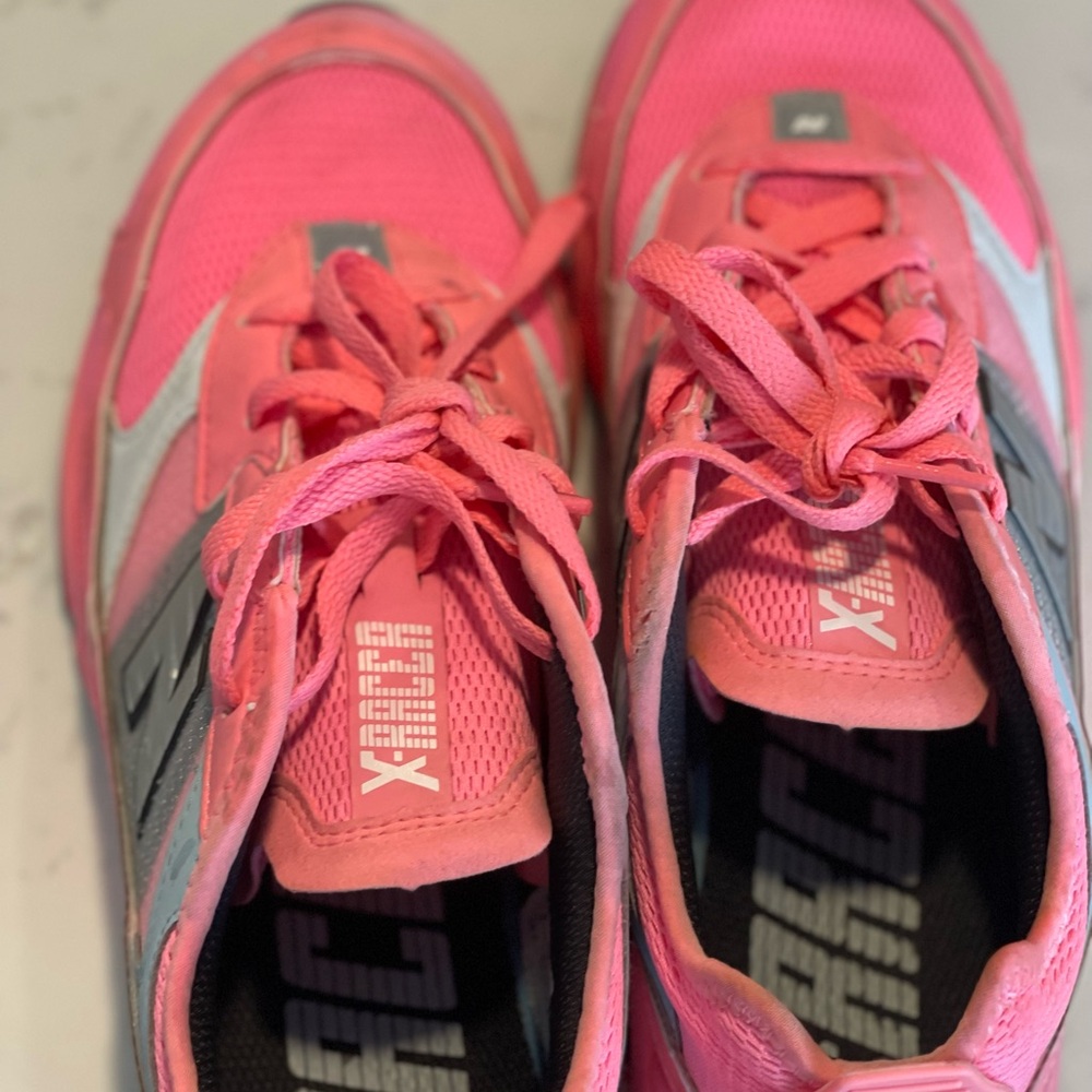 New Balance Pink and Gray Sneakers